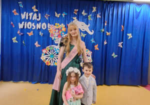 Powitanie wiosny i wybory "Calineczki"