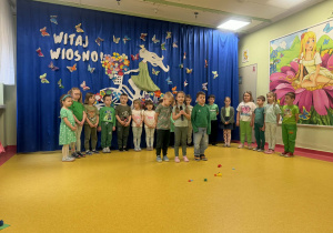 Pszczółki podczas występu