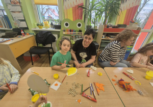 Wielkanocne warsztaty z cyklu "Razem z rodzicami".
