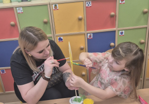 Wielkanocne warsztaty z cyklu "Razem z rodzicami".