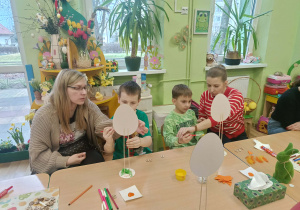 Wielkanocne warsztaty z cyklu "Razem z rodzicami".