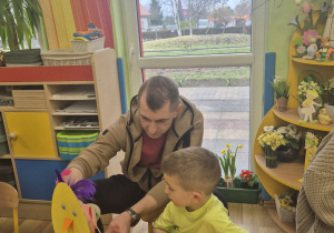 Wielkanocne warsztaty z cyklu "Razem z rodzicami".