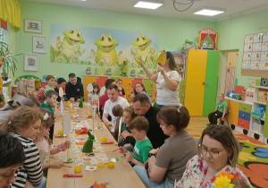 Wielkanocne warsztaty z cyklu "Razem z rodzicami".