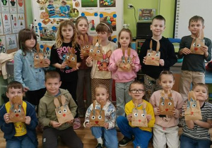 Wielkanocne zabawy z jajkiem w naszej grupie