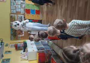 Spotkanie z zajączkiem.