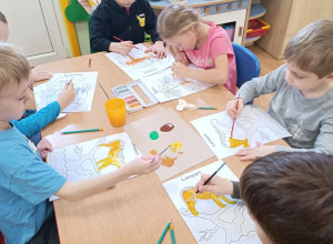 Zwierzęta małe i duże.