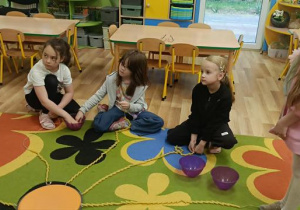 'Makaronowe słoneczko i zabawy z piaskiem