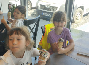 Wspólne lody.