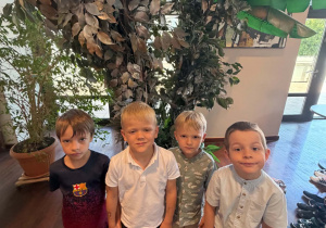 Leoś, Franek , Ignaś i Kuba