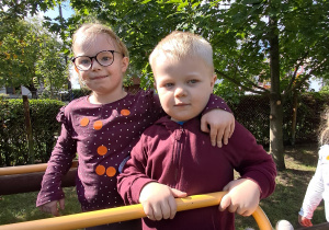 Zabawy w ogrodzie przedszkolnym...