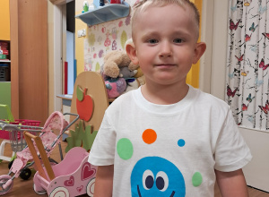 "Dzień kropki" w grupie "Motylki"