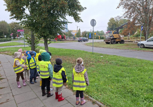 Spacer i obserwacja koparki