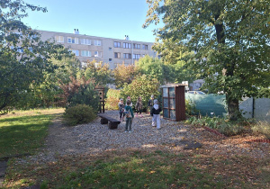 Zabawy w przedszkolnym ogrodzie