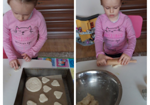Pola piecze ciasteczka dla swojej mamy
