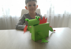 "Smok" wykonany przez Filipa