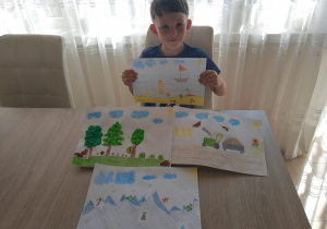 Prace plastyczne Filipa