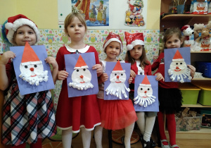 Mikołajowe portrety dziewczynek