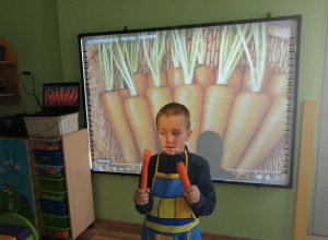 "Surówka z marchewki" zajęcia realizowane w ramach Innowacji Pedagogicznej