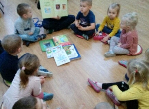 Spotkanie z książką w ramach kampanii - "Cała Polska czyta dzieciom".