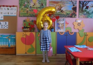 Zosia ma dziś swoje święto- kończy 6 lat.