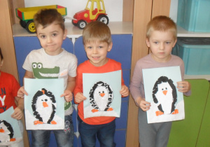 Oto nasze pingwiny