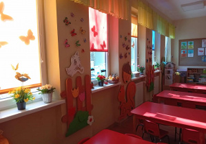 Sala grupy Motylki- widok ogólny.