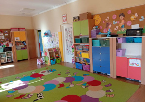 Sala grupy Motylki- widok ogólny.